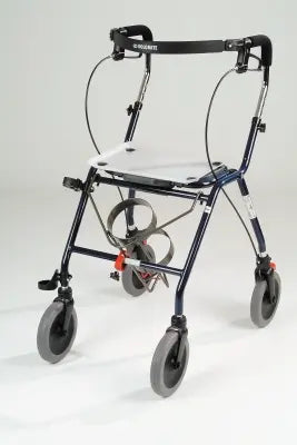 Clarke Healthcare D12050X Dolomite Legacy Standard Walker Ble without basket on a white background