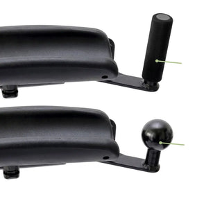 Clarke Healthcare S750 Malte Forearm Rest, Grip Ball or Handle Forarm Pads
