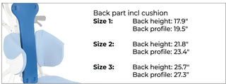 Clarke Healthcare Z68943 Zitzi Starfish Pro Back With Sacrum Support 