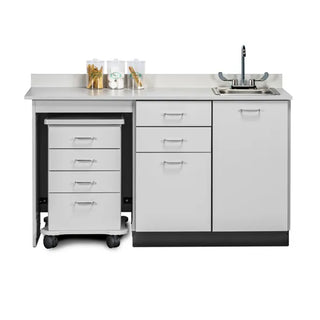 Clinton Industries 48060L Cart-Mate Cabinet-Cart Left 