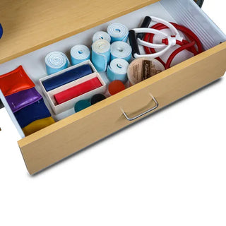 Clinton Industries 5211 Open Access Tall PT Cabinet with 1 Drawer – Model 5211