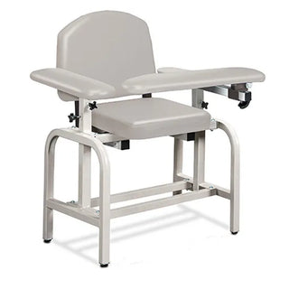 Clinton Industries 66010 Lab X Series Blood Drawing Chair with Padded Arms