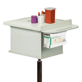 Clinton Industries 67200 Two-Bin Phlebotomy Cart 