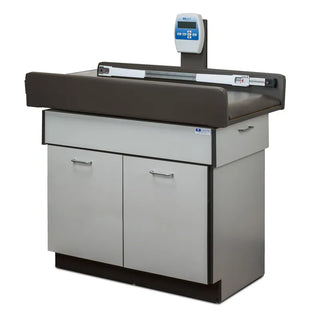 Clinton Industries 7820 Pediatric Scale-Treatment Table with 2 Doors 