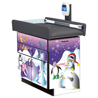 Clinton Industries 7831 Cool Pals Pediatric Scale-Treatment Table 