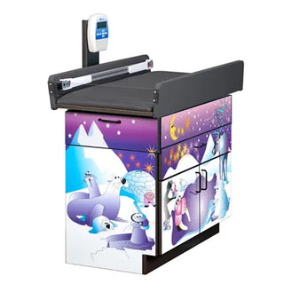 Clinton Industries 7831 Cool Pals Pediatric Scale-Treatment Table 