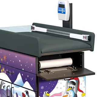 Clinton Industries 7831 Cool Pals Pediatric Scale-Treatment Table 