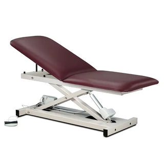 Clinton Industries 80200 Power 500 Open Base Power Table with Adjustable Backrest 