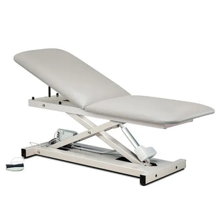 Clinton Industries 80200 Power 500 Open Base Power Table with Adjustable Backrest 