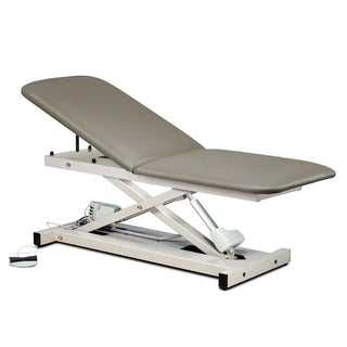Clinton Industries 80200 Power 500 Open Base Power Table with Adjustable Backrest 
