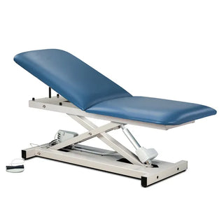 Clinton Industries 80200 Power 500 Open Base Power Table with Adjustable Backrest 