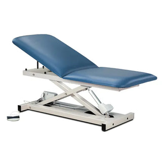 Clinton Industries 80299 Power XL 600 Open Base Power Table with Adjustable Backrest 