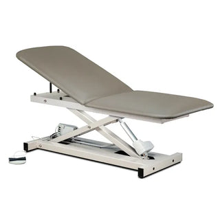 Clinton Industries 80299 Power XL 600 Open Base Power Table with Adjustable Backrest 