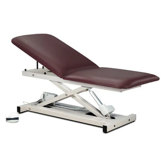 Clinton Industries 80299 Power XL 600 Open Base Power Table with Adjustable Backrest 