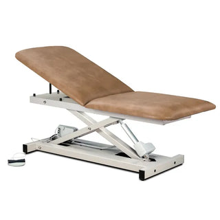 Clinton Industries 80299 Power XL 600 Open Base Power Table with Adjustable Backrest