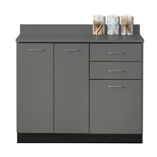 Clinton Industries 8042 Base Cabinet with 3 Doors and 2 Drawers 
