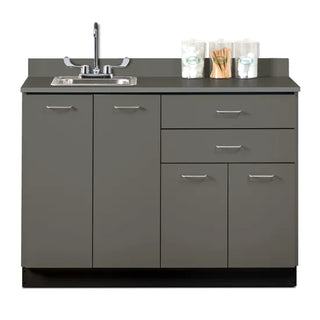 Clinton Industries 8048 Base Cabinet with 4 Doors and 2 Drawers 