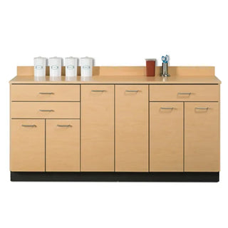 Clinton Industries 8072 Base Cabinet with 6 Doors and 3 Drawers 