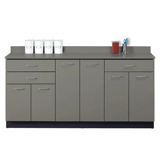 Clinton Industries 8072 Base Cabinet with 6 Doors and 3 Drawers 