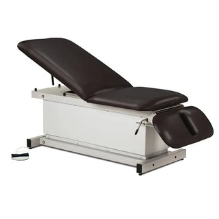 Clinton Industries 81330 Shrouded Power 500 Power Table with Adjustable Backrest & Drop Section 