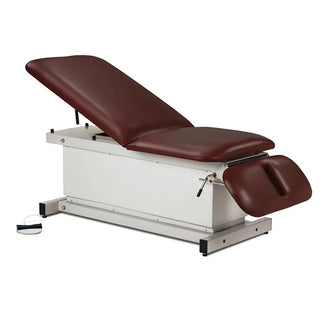 Clinton Industries 81330 Shrouded Power 500 Power Table with Adjustable Backrest & Drop Section 