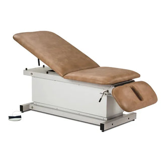 Clinton Industries 81399 Shrouded Power XL 600 Power Table with Adjustable Backrest & Drop Section 