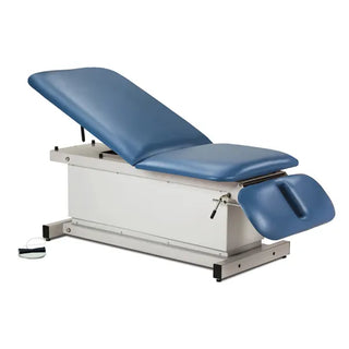 Clinton Industries 81399 Shrouded Power XL 600 Power Table with Adjustable Backrest & Drop Section 