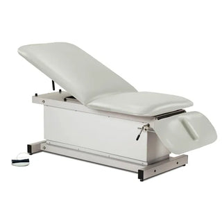 Clinton Industries 81399 Shrouded Power XL 600 Power Table with Adjustable Backrest & Drop Section 