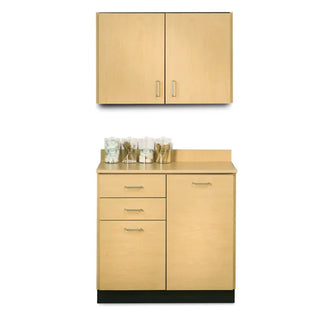 Clinton Industries 823636 Base and Wall Cabinet Combination