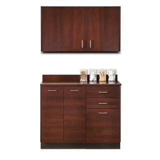 Clinton Industries 824242 Base and Wall Cabinet Combination 