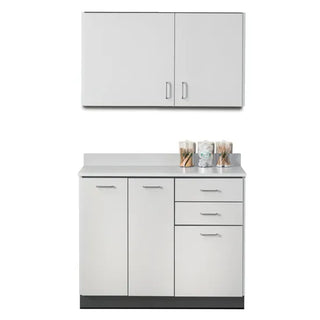 Clinton Industries 824242 Base and Wall Cabinet Combination 