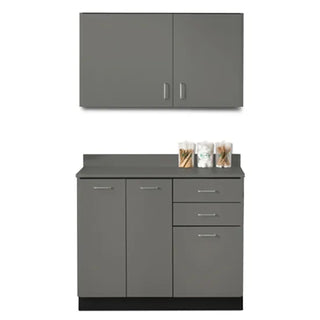 Clinton Industries 824242 Base and Wall Cabinet Combination 