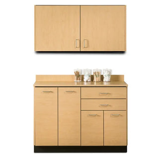 Clinton Industries 824848 48" Base and Wall Cabinet Combination
