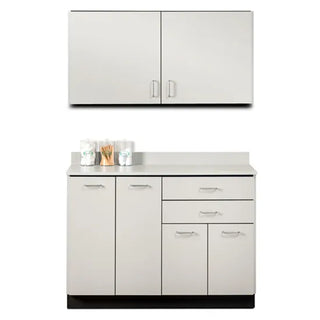 Clinton Industries 824848 48" Base and Wall Cabinet Combination