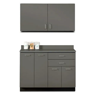 Clinton Industries 824848 48" Base and Wall Cabinet Combination
