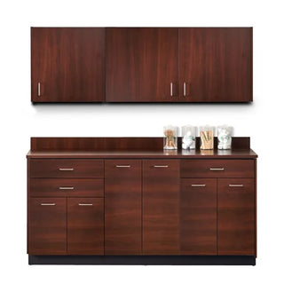 Clinton Industries 827272 Base and Wall Cabinet Combination 
