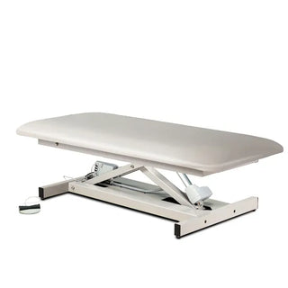 Clinton Industries 84100-34 Power 600 Extra Wide Open Base Straight Top Power Table