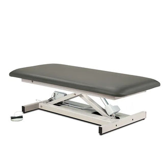 Clinton Industries 84100-34 Power 600 Extra Wide Open Base Straight Top Power Table