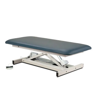 Clinton Industries 84100-34 Power 600 Extra Wide Open Base Straight Top Power Table