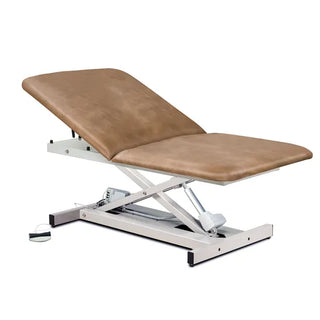 Clinton Industries 84200-34 Power 600 Extra Wide Open Base Power Table with Adjustable Backrest