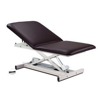 Clinton Industries 84200-34 Power 600 Extra Wide Open Base Power Table with Adjustable Backrest