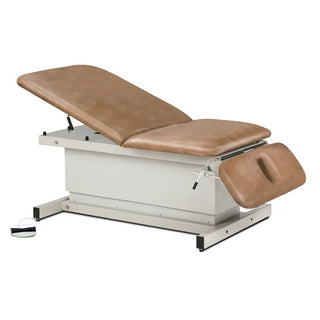Clinton Industries 84438-34 Power 600 Extra Wide Shrouded Power Table with Adjustable Backrest & Drop Section