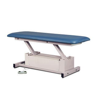 Clinton Industries 87100 Power-Glide Hi-Lo Treatment Table with One Piece Top 