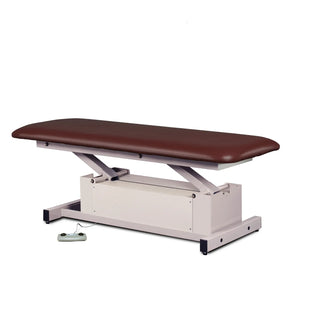 Clinton Industries 87100 Power-Glide Hi-Lo Treatment Table with One Piece Top 
