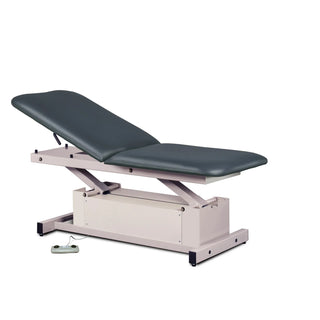 Clinton Industries 87200 Power-Glide Hi-Lo Treatment Table with Adjustable Backrest 