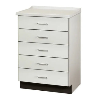 Clinton Industries 8805-A Molded Top Treatment Cabinet with 5 Drawers 