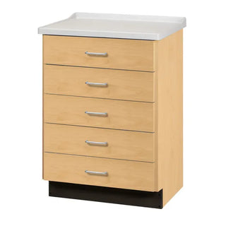 Clinton Industries 8805-A Molded Top Treatment Cabinet with 5 Drawers 