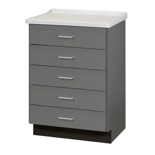 Clinton Industries 8805-A Molded Top Treatment Cabinet with 5 Drawers 