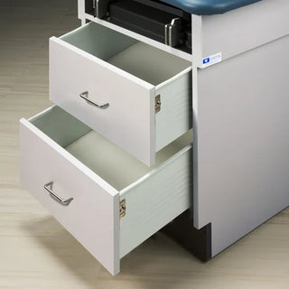 Clinton Industries 8890 Family Practice Table with Step Stool 