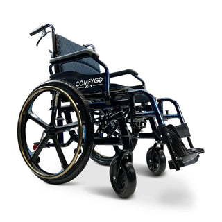 ComfyGo X-1 SE Lightweight Manual Wheelchair with Quick-Detach Wheels
